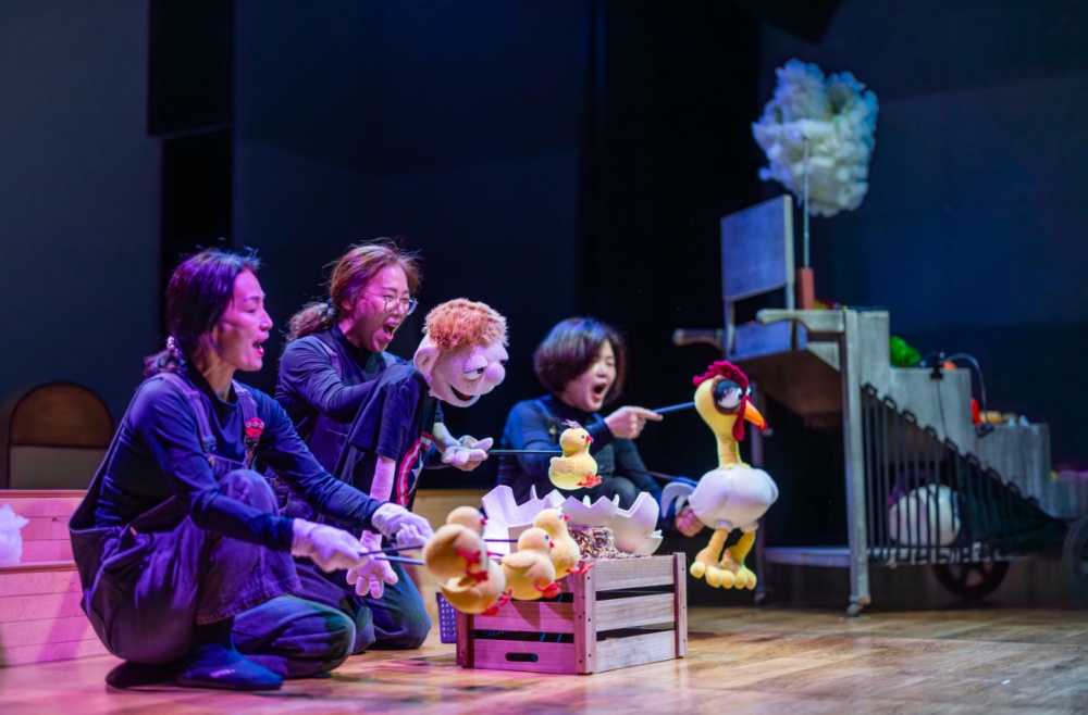 ▲ 순천시립그림책도서관 인형극 프로그램.ⓒ순천시