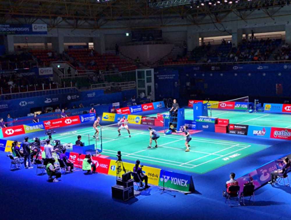 ▲ 2023 여수 코리아오픈 배드민턴 선수권대회ⓒ여수시