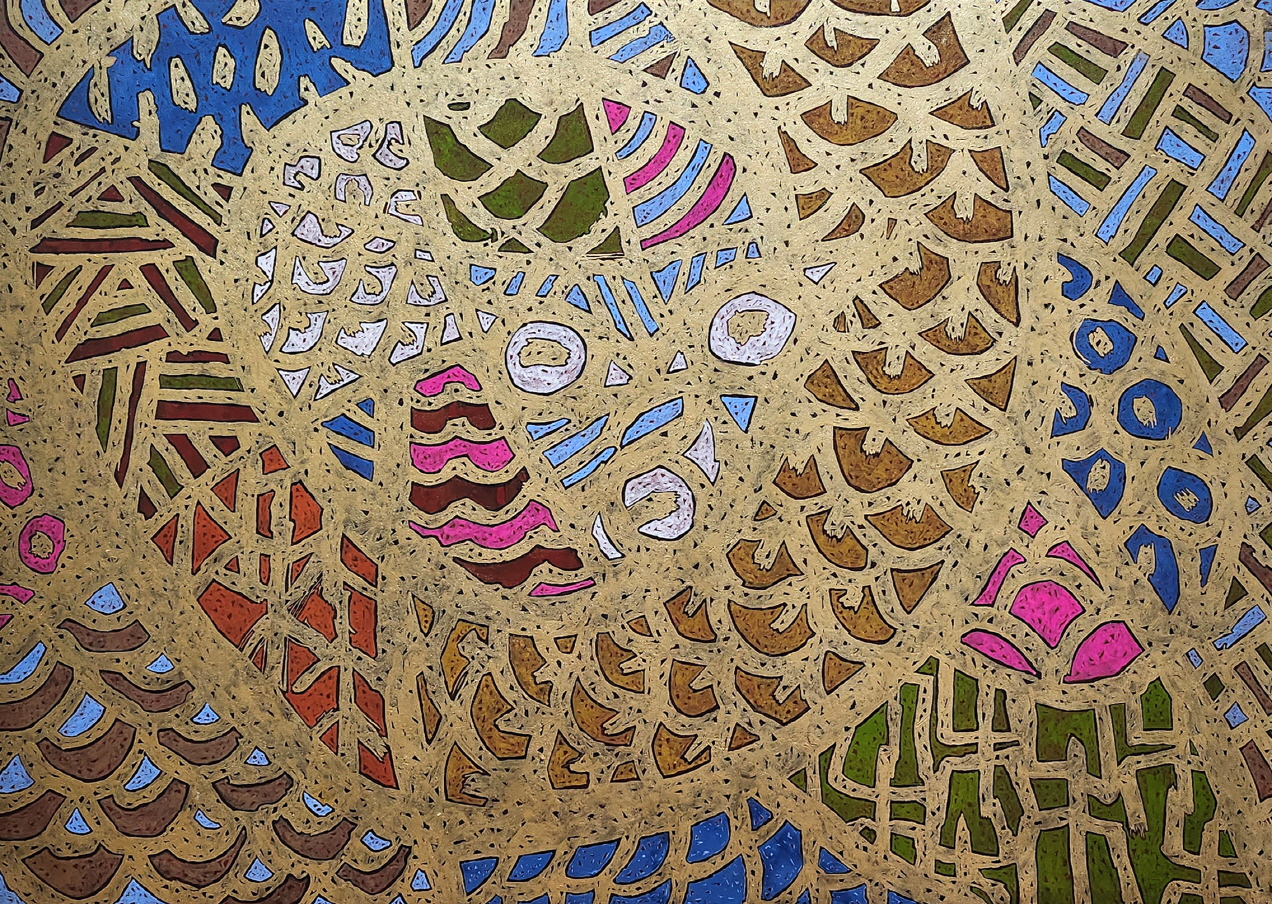 ▲ 장창익_安過太平(안과태평)_60x85cm_장지에 채색 ⓒ여수미술관