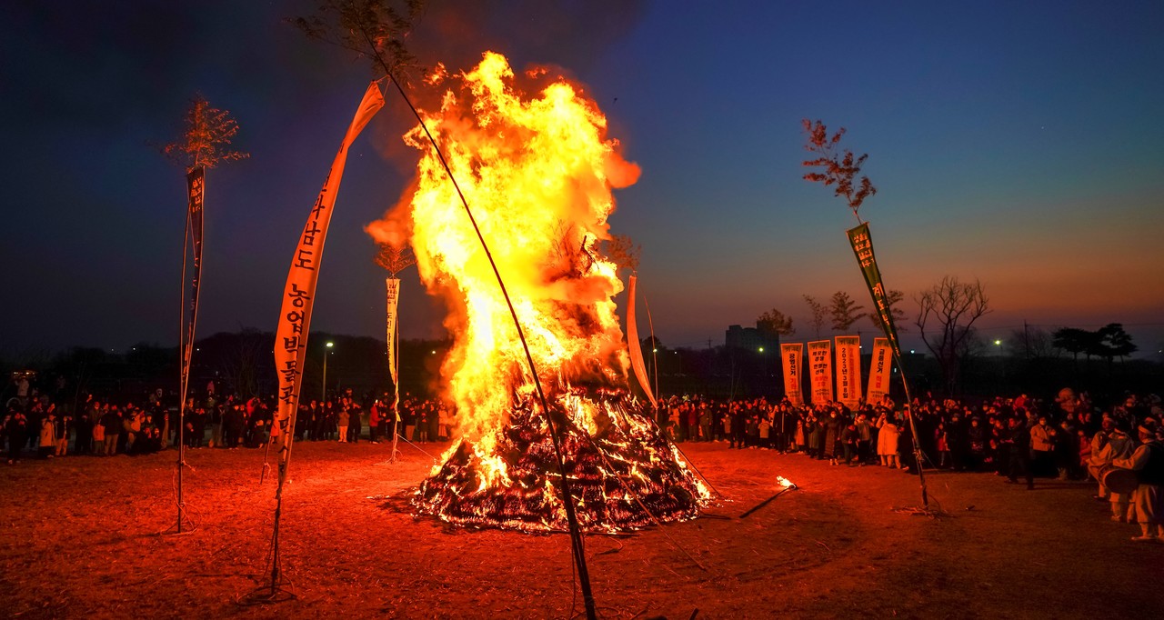 ▲ 달집 태우기 ⓒ전라남도