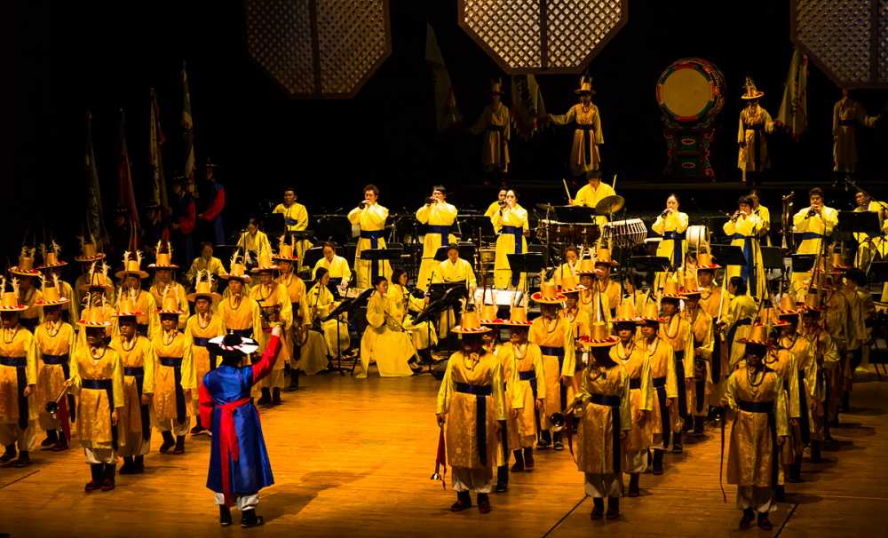 ▲ 여수시립국악단 취타대 공연.ⓒ여수시