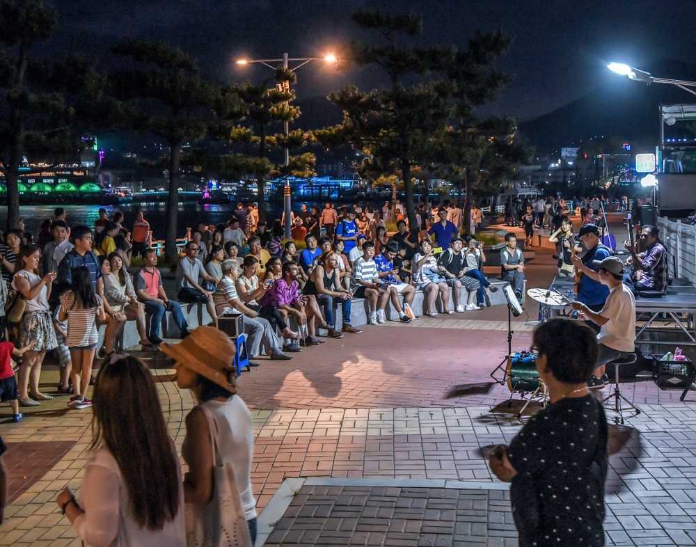 ▲ 낭만버스킹 공연.ⓒ여수시