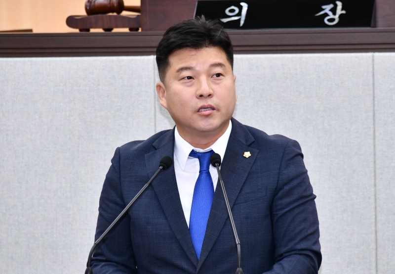 ▲ 고용진 시의원 ⓒ여수시의회