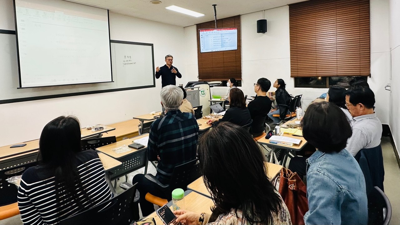 ▲ 인문커뮤니티융합학과 수업 사진.ⓒ전남대학교