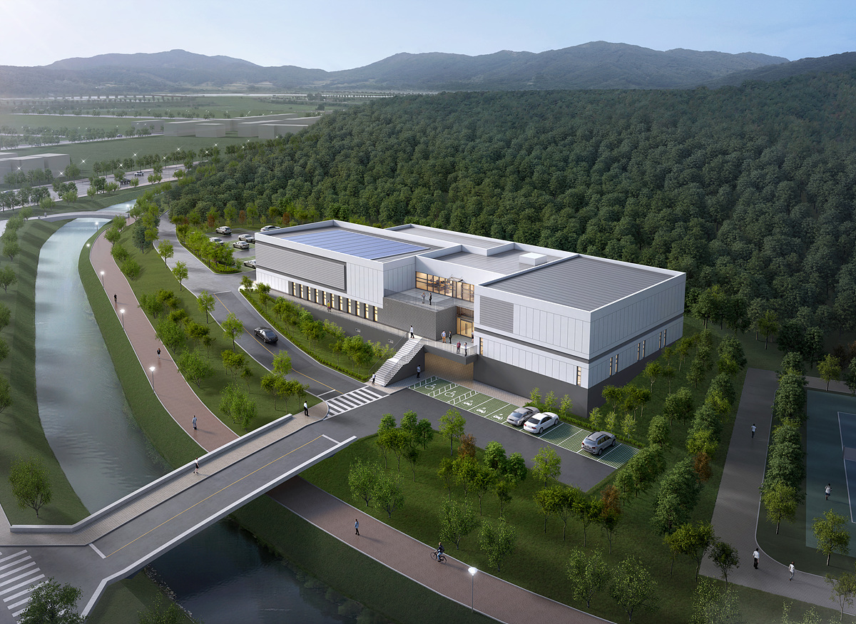 ▲ 웅천국민체육센터 조감도 ⓒ여수시