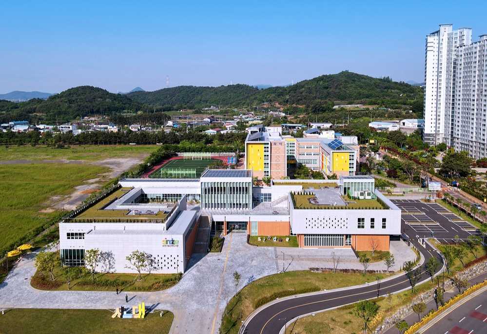 ▲순천시 신대도서관 전경. ⓒ순천시