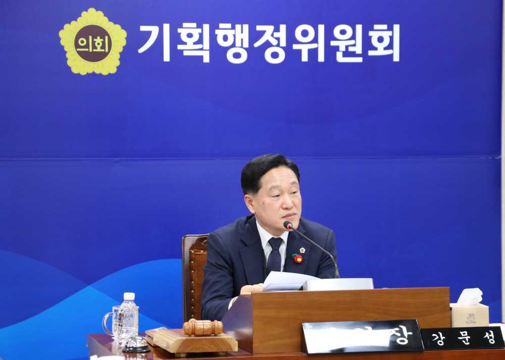 ▲ 강문성 의원.ⓒ전라남도의회