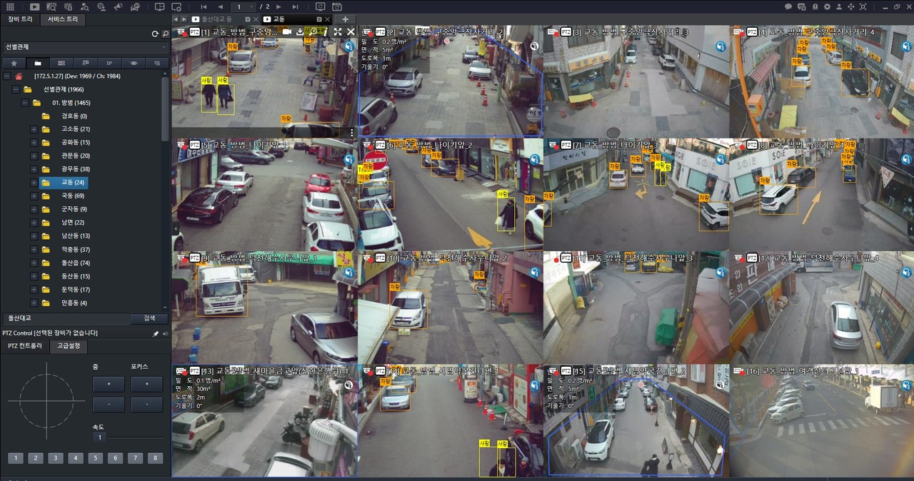 ▲여수시, 인공지능(AI) 기반 ‘지능형 선별관제시스템’ 구축 ⓒ여수시