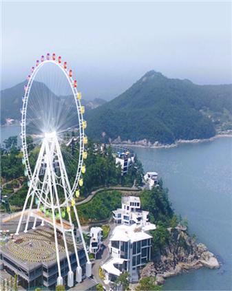 ▲ 여수예술랜드 대관람차 전경 ⓒ여수예술랜드 제공
