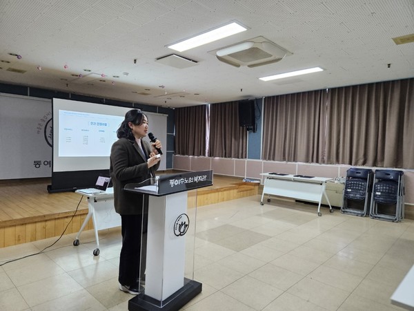 ▲ 동여수노인복지관 경로당운영혁신사업 업무협약식 및 간담회