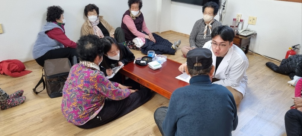 ▲ 여수시보건소, 취약지 경로당 순회의료서비스 연중 추진. ⓒ여수시