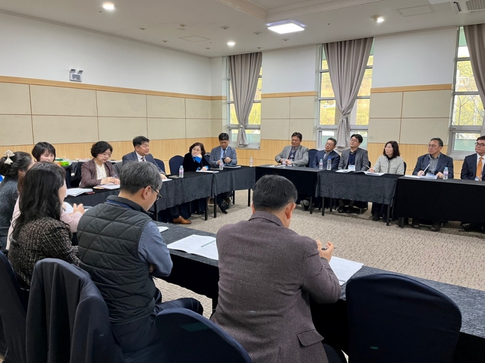 ▲6일 보성다비치콘도에서 ‘2025년 학교체육・보건・급식 워크숍’이 진행되고 있다. ⓒ전라남도교육청