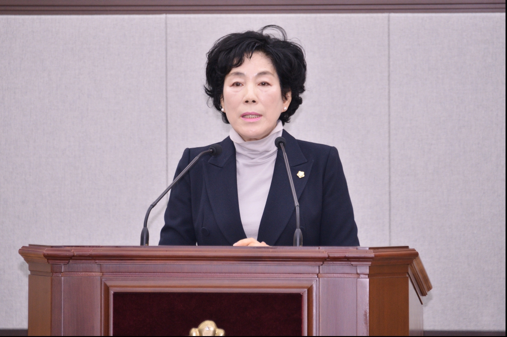 ▲홍현숙 의원 ⓒ여수시의회