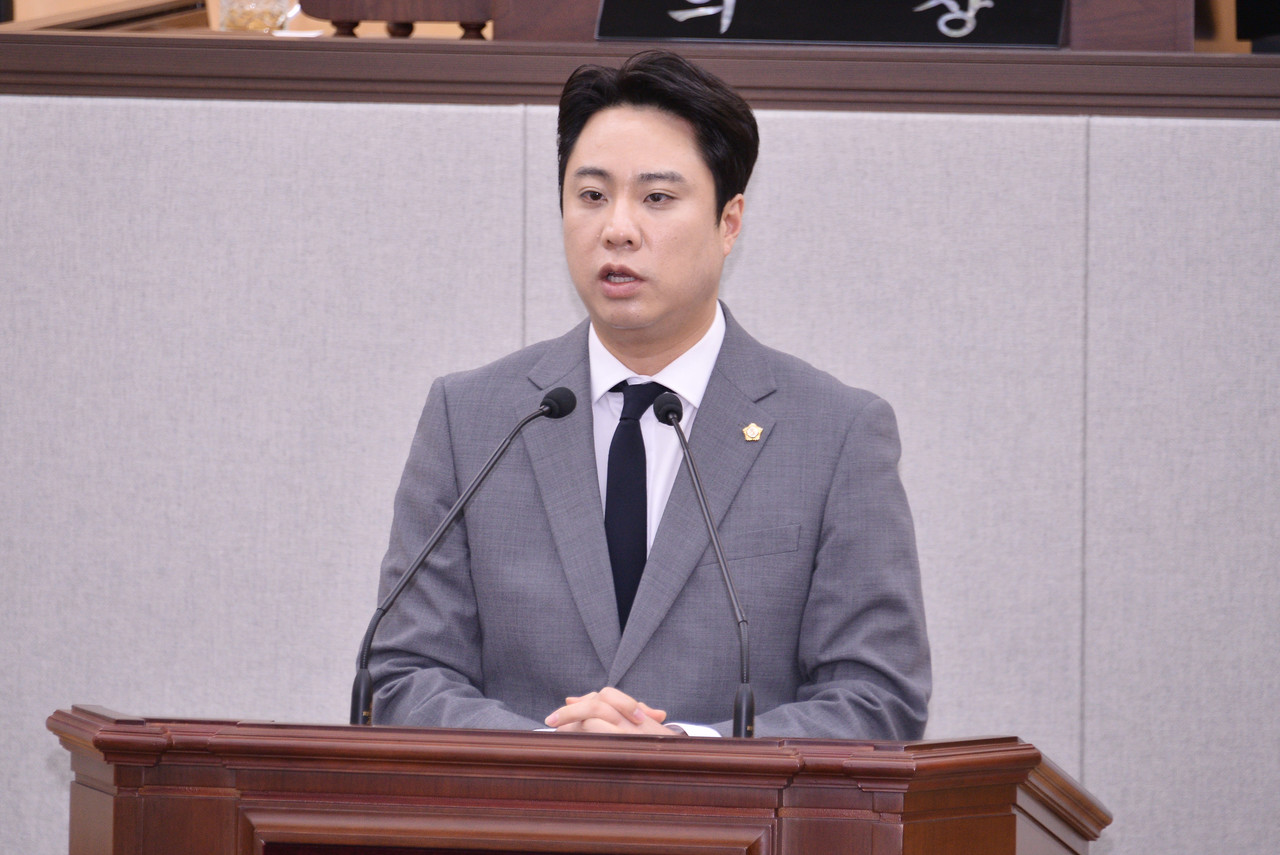 ▲ 제244회_임시회_자유발언_(이석주) ⓒ여수시의회