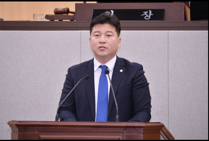 ▲고용진 의원 ⓒ여수시의회