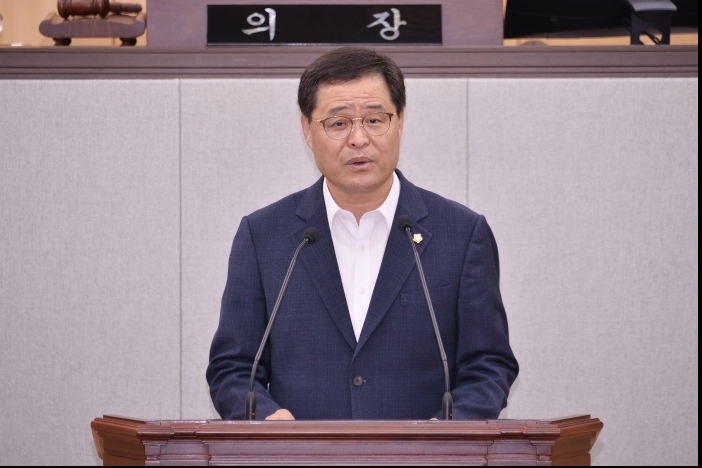 ▲김종길 의원 ⓒ여수시의회