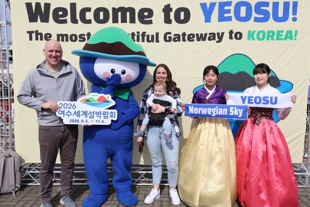 ▲2026여수세계섬박람회 마스코트 다섬이 큰 인기 ⓒ2026여수세계섬박람회 조직위원회