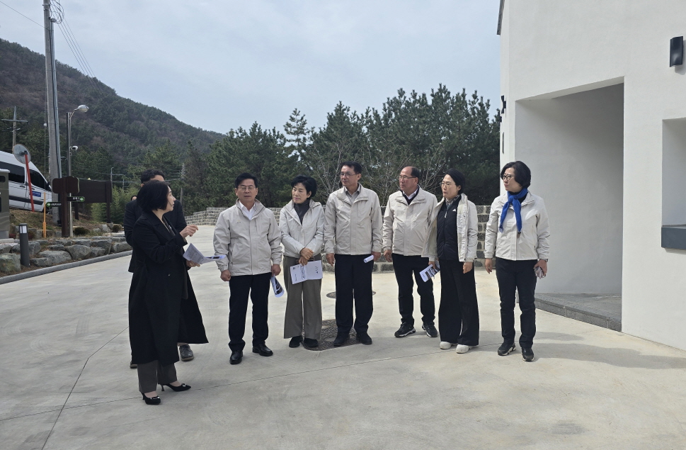 ▲환경복지위원회 현장 활동 ⓒ여수시의회