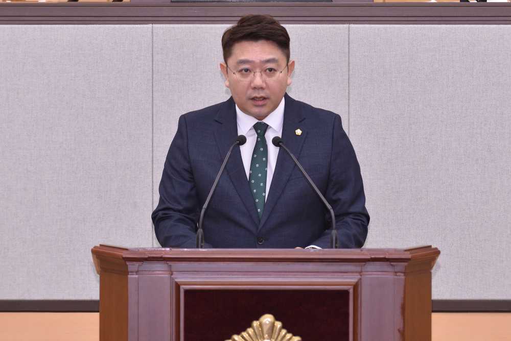 ▲최정필 의원 ⓒ여수시의회