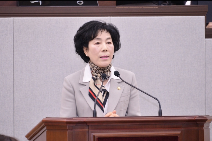 ▲홍현숙 의원 ⓒ여수시의회