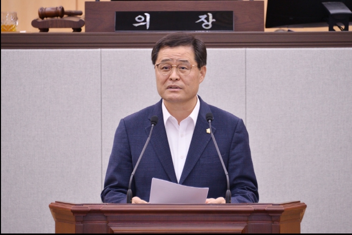 ▲김종길 의원 ⓒ여수시의회