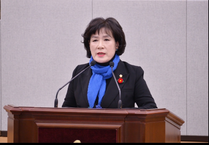 ▲이미경 시의원 ⓒ여수시의회