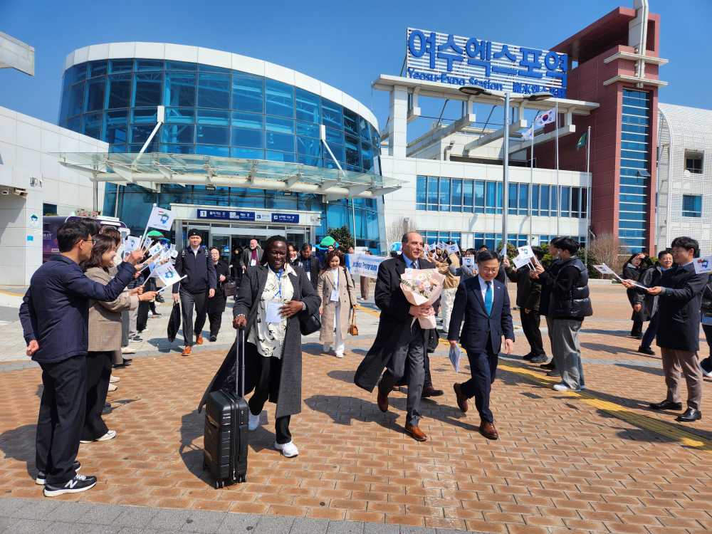 ▲주한외국공관 팸투어 ⓒ(재)2026여수세계섬박람회 조직위원회