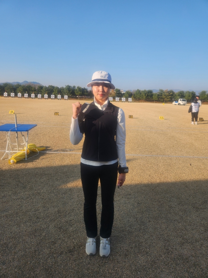 ▲순천시청 양궁팀 남수현 선수 ⓒ순천시