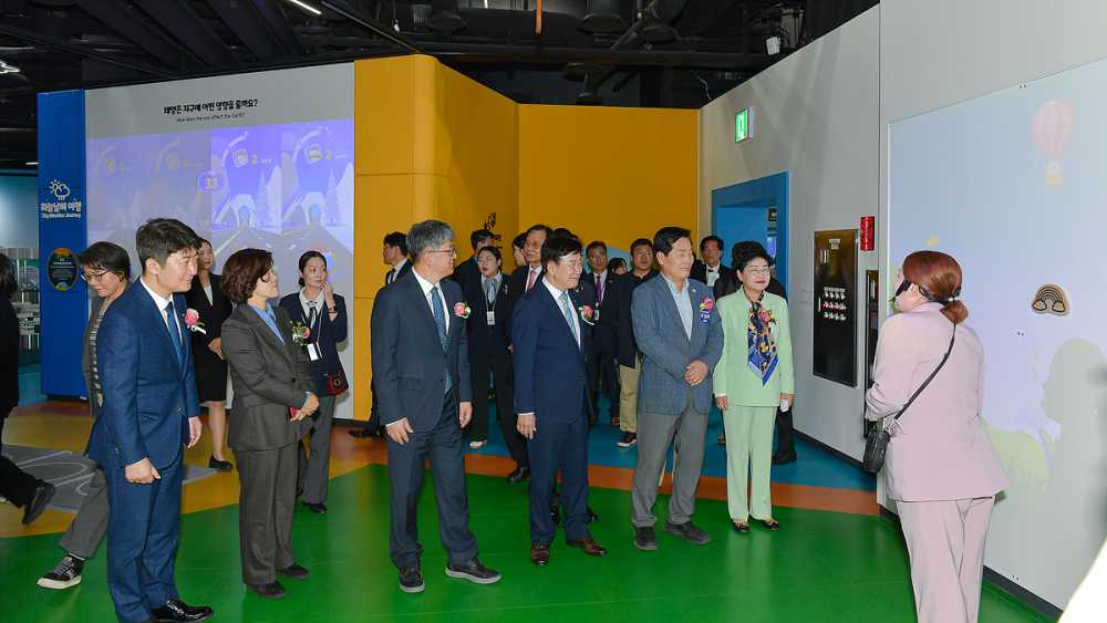 ▲국립여수해양기상과학관 개관식 ⓒ여수시