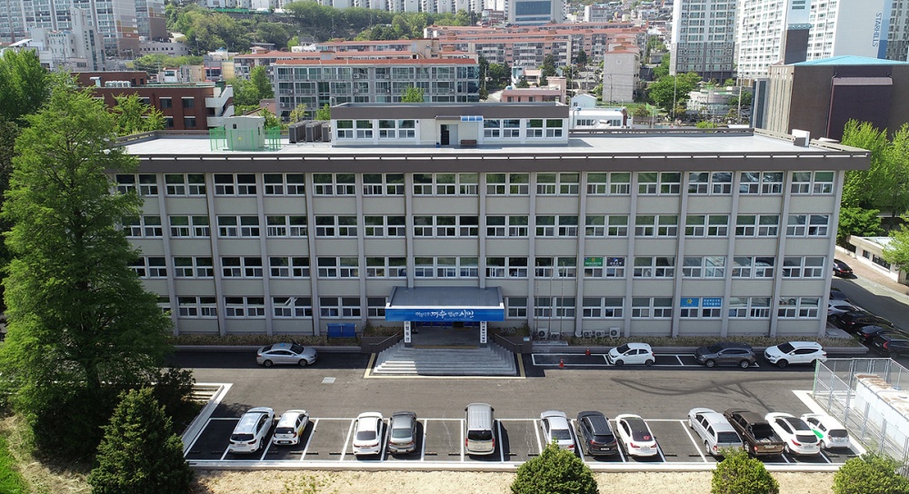 ▲여수시청 국동임시별관 ⓒ여수시