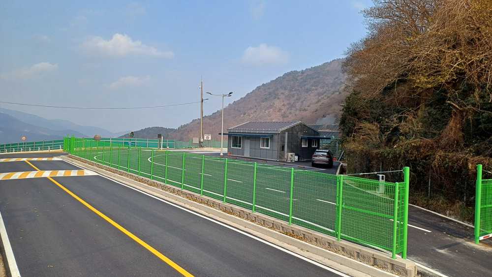 ▲여수 만흥위생매립장 진출입로 ⓒ여수시