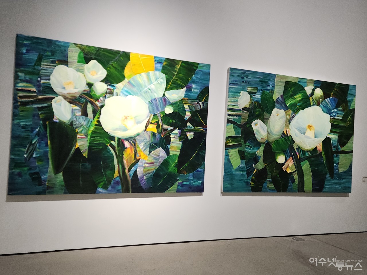 ▲ 진실한 사랑이 꽃말인 백동백 ⓒ심명남