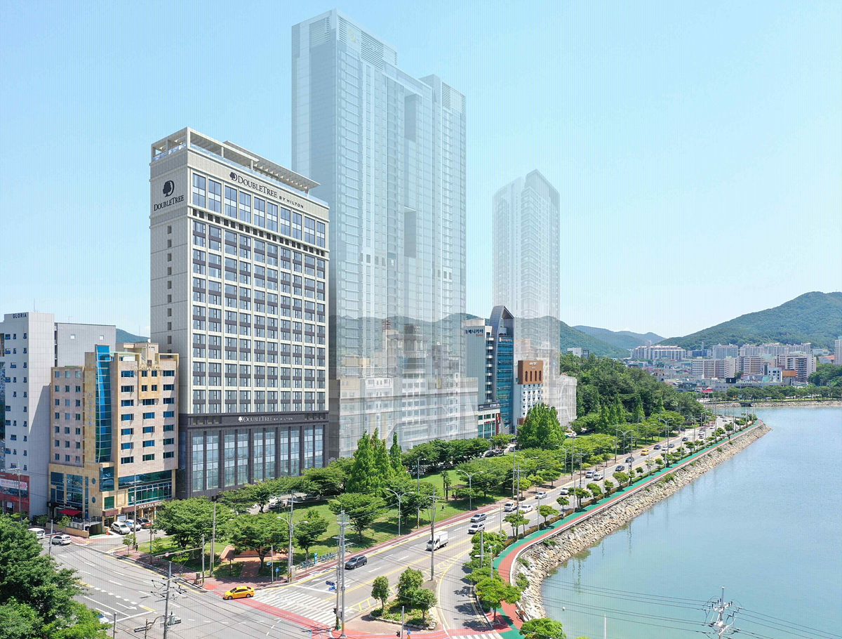 ▲힐튼호텔 조감도·투시도  ⓒ여수시