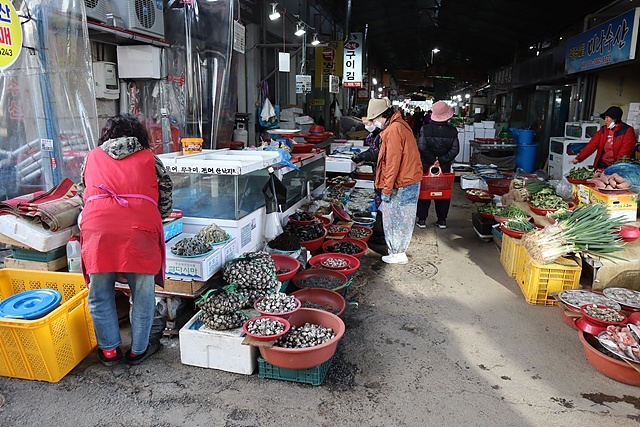 ▲ 벌교전통시장 모습 ⓒ오문수