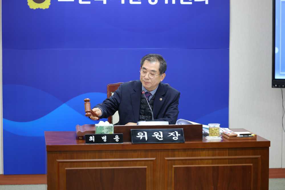 ▲ 최병용 도의원 ⓒ전라남도의회