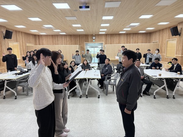 ▲ 소라종합사회복지관과 미평종합사회복지관, '텐트 밖은 섬마을' 서포터즈 발대식 개최 ⓒ소라복지관