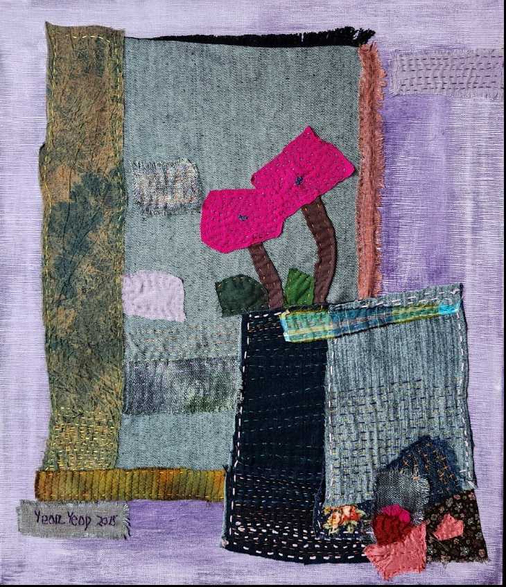 ▲김연엽 작가 봄이왔어요 작품 ⓒ여수미술관