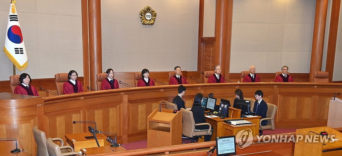 ▲ 왼쪽부터 정계선, 김복형, 정정미, 이미선, 문형배, 김형두, 정형식, 조한창 헌재 재판관. [연합뉴스 자료사진]