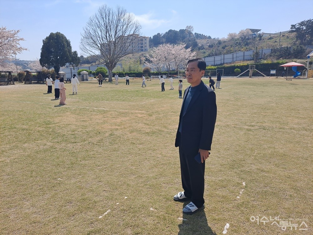 ▲제24대 서원채 교장은 2024년 9월 1일 부임해 오늘에 이르고 있다. ⓒ조찬현