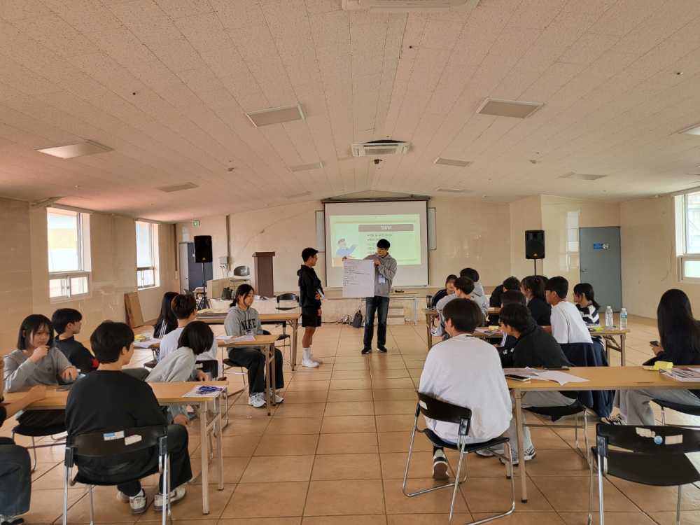 ▲「2025. 1학기 여수학생연합회 리더십 캠프」를 운영했다. ⓒ전라남도여수교육지원청