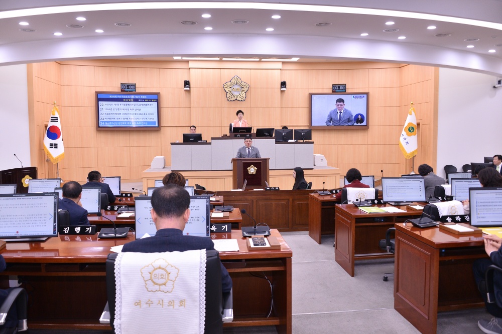 ▲ 구민호 시의원 ⓒ여수시의회