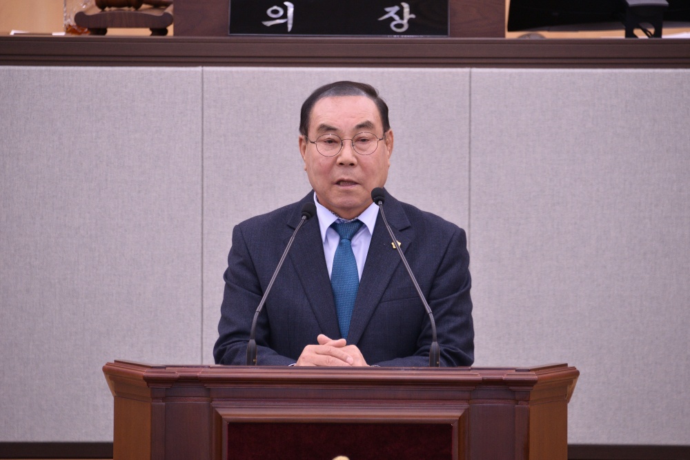 ▲김영규 시의원 ⓒ여수시의회