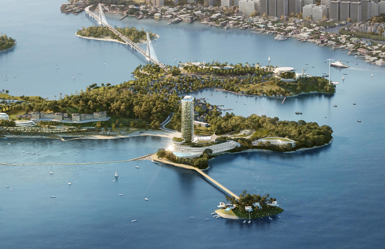 ▲여수 K관광지- 경도 해양관광단지 호텔 조감도 ⓒ전라남도