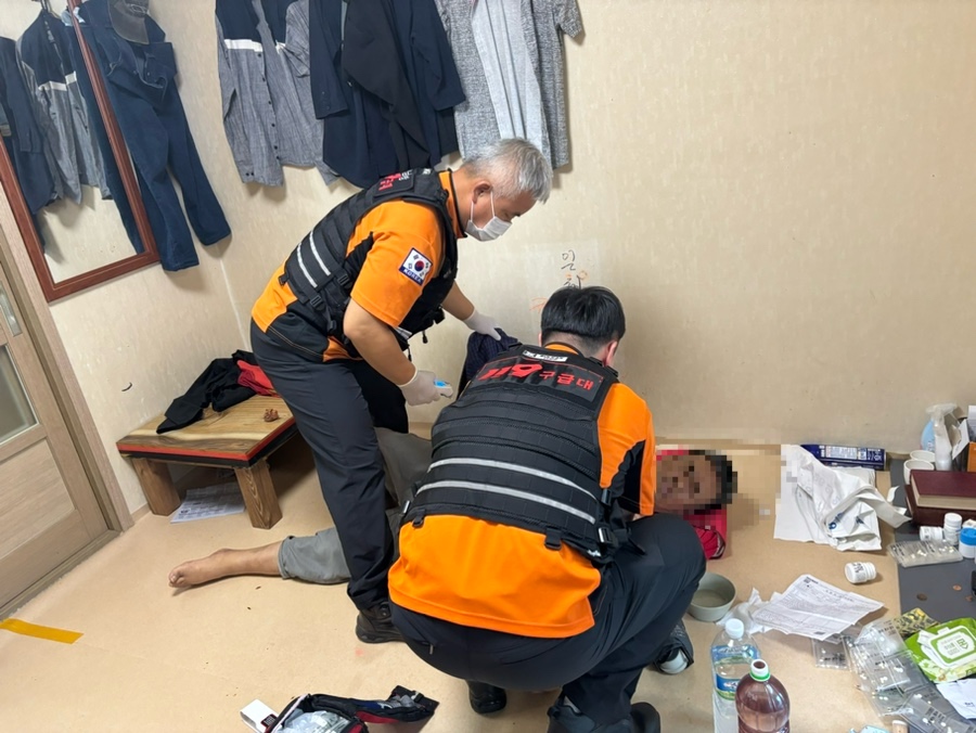 ▲지난해 왕조1동에서는 순천 케어콜을 활용해 복지 대상자의 생명을 구했다. ⓒ순천시