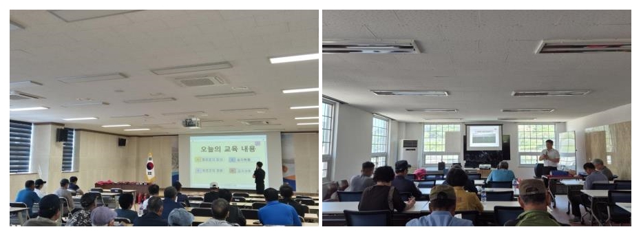 ▲24년도 교육 전경사진 ⓒ여수지방해양수산청