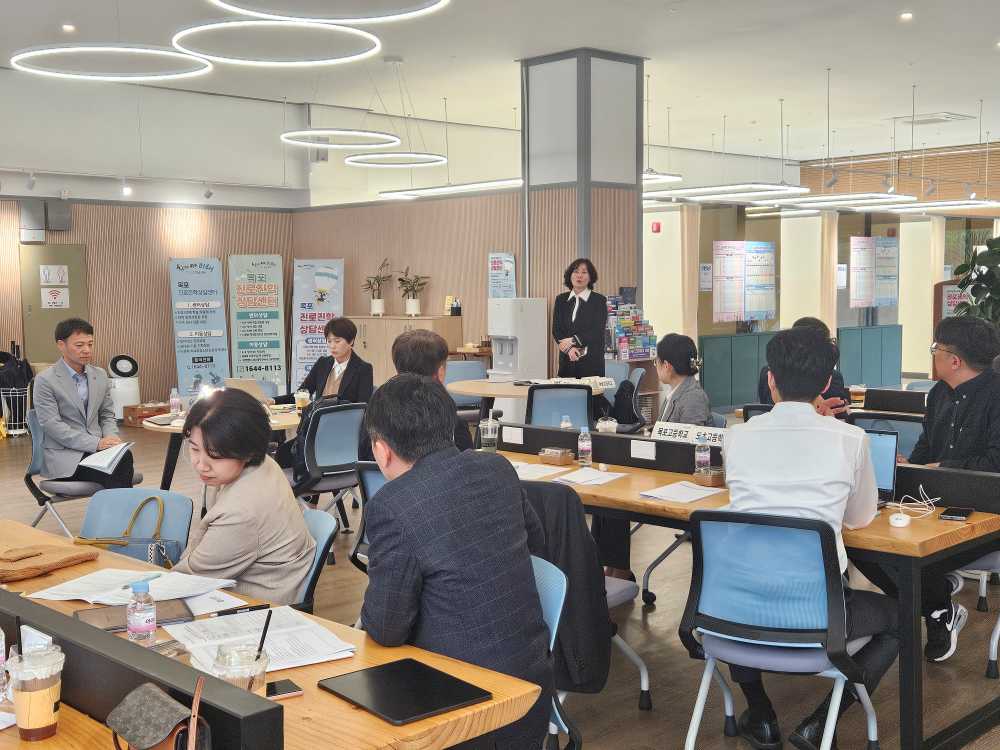 ▲22일 목포 진로진학상담센터에서 ‘자율형 공립고 2.0 운영학교 컨설팅’이 진행되고 있다.  ⓒ전라남도교육청