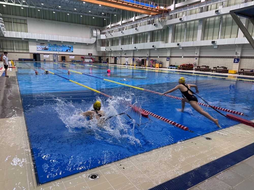 ▲2025년 수상구조사 국가자격시험이 진행 ⓒ여수해양경찰서