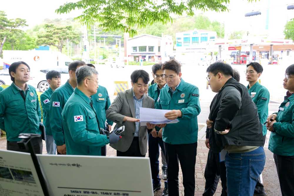 ▲공사현장 등 지반침하 우려지역 선제적 점검 나서 ⓒ순천시