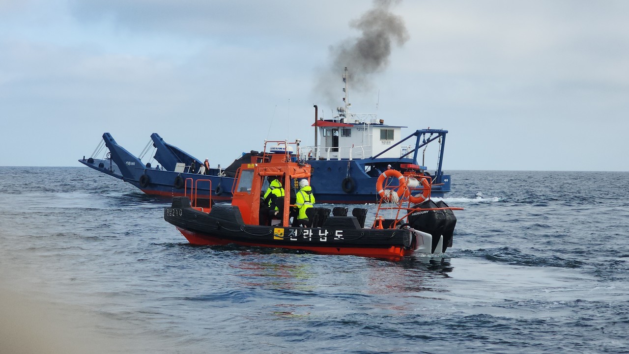 ▲ 제22서경호 실종자 수색 ⓒ전라남도