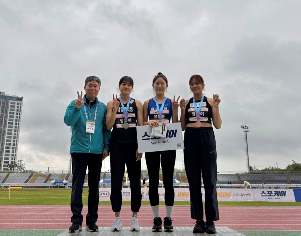 ▲여수시청 직장운동경기부 육상팀 이윤슬 선수 ⓒ여수시